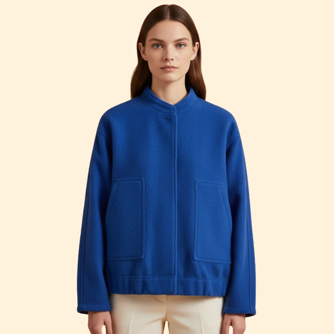 Women’s Jacket with Front Patch Pockets - Image 17