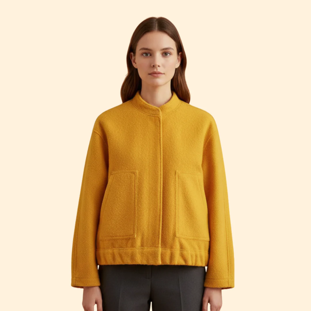 Women’s Jacket with Front Patch Pockets - Image 18