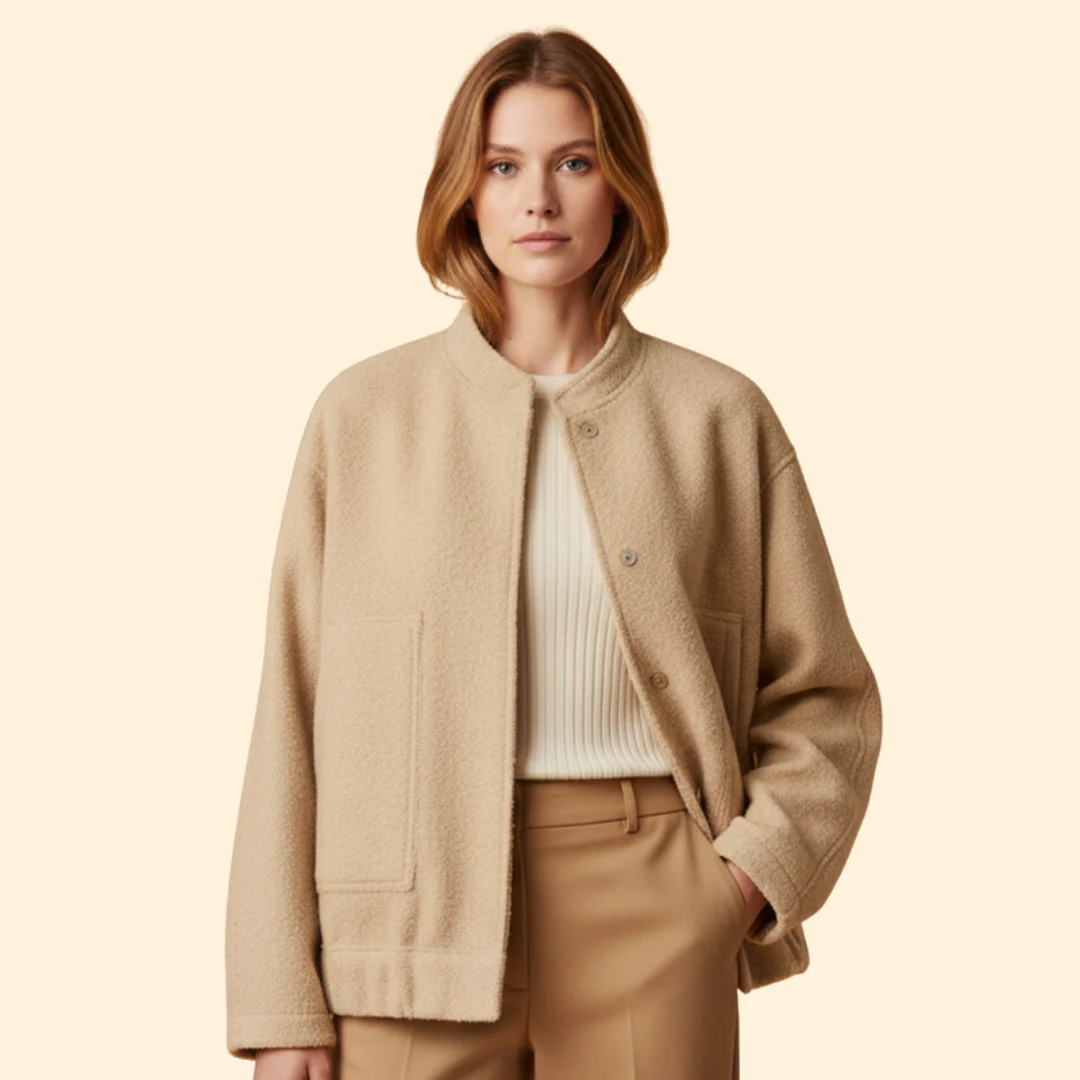 Women’s Jacket with Front Patch Pockets - Image 19