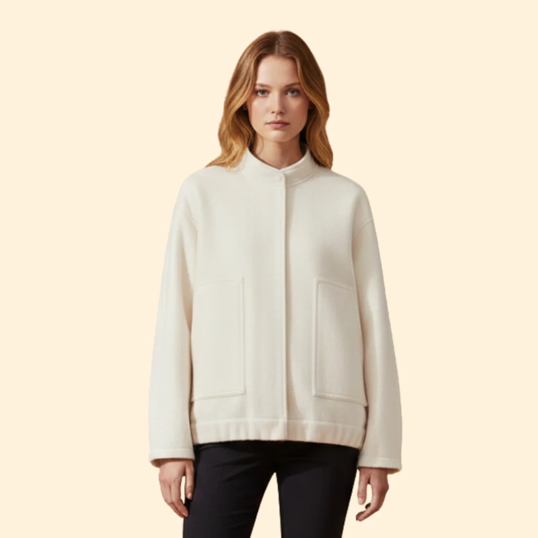 Women’s Jacket with Front Patch Pockets - Image 7