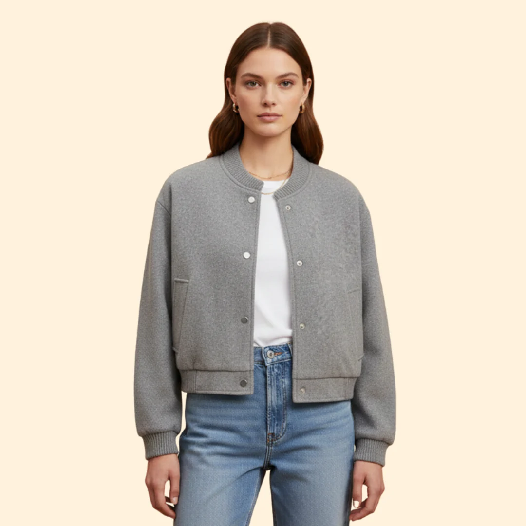 Women’s Jacket with Front Snap Buttons - Image 7