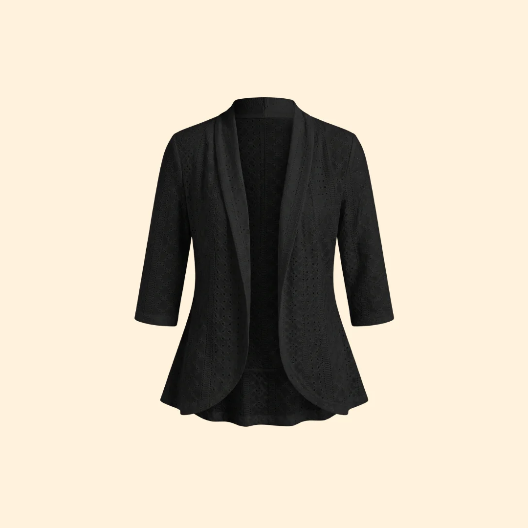 Women’s Kimono Jacket with Shawl Collar