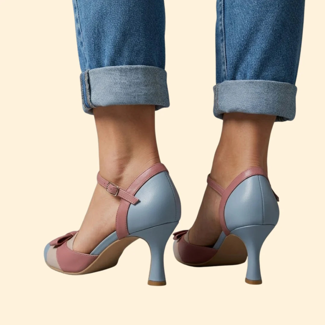 Women’s Kitten Heels with Ankle Strap - Image 4