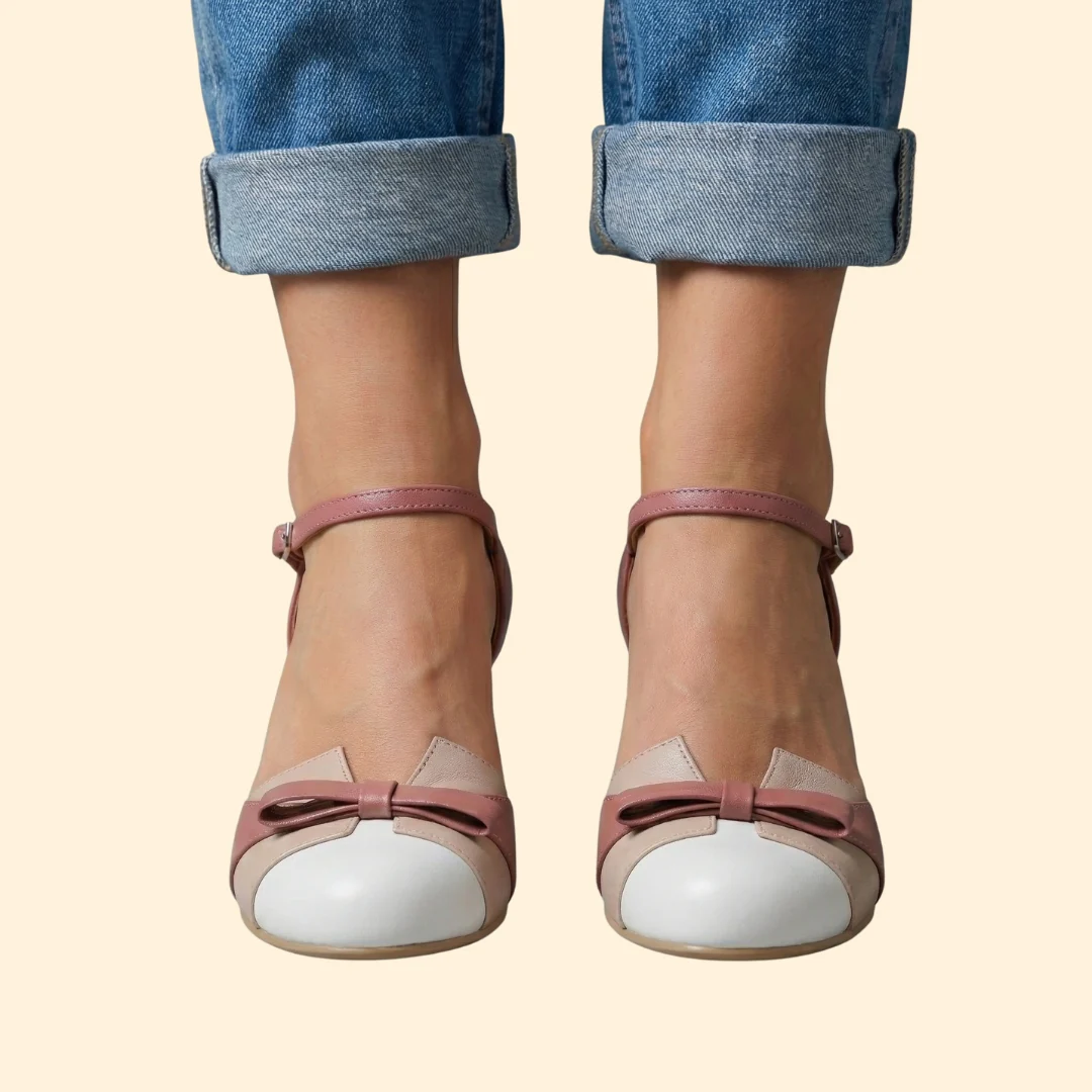 Women’s Kitten Heels with Ankle Strap - Image 6