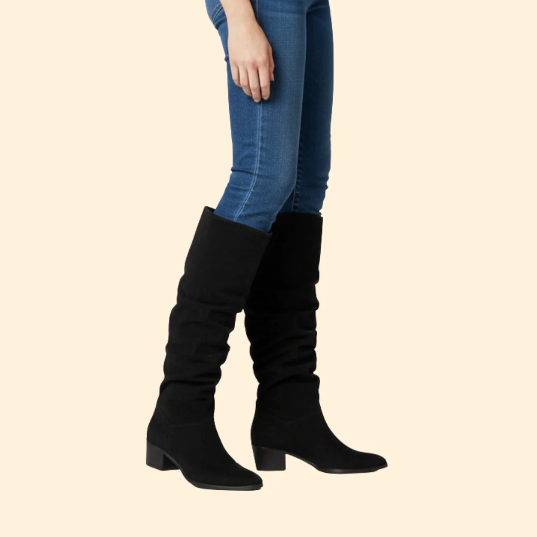 Women’s Knee-High Boots with Block Heel - Image 3