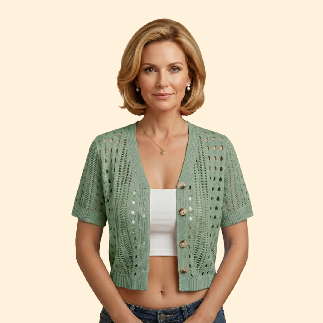 Women’s Knit Cardigan with Hood - Image 11