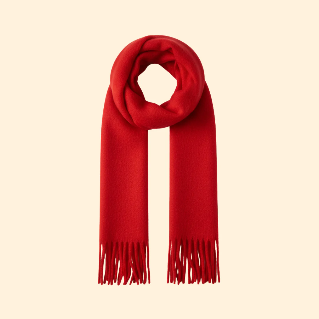 Women’s Knit Scarf with Oversized Design - Image 13
