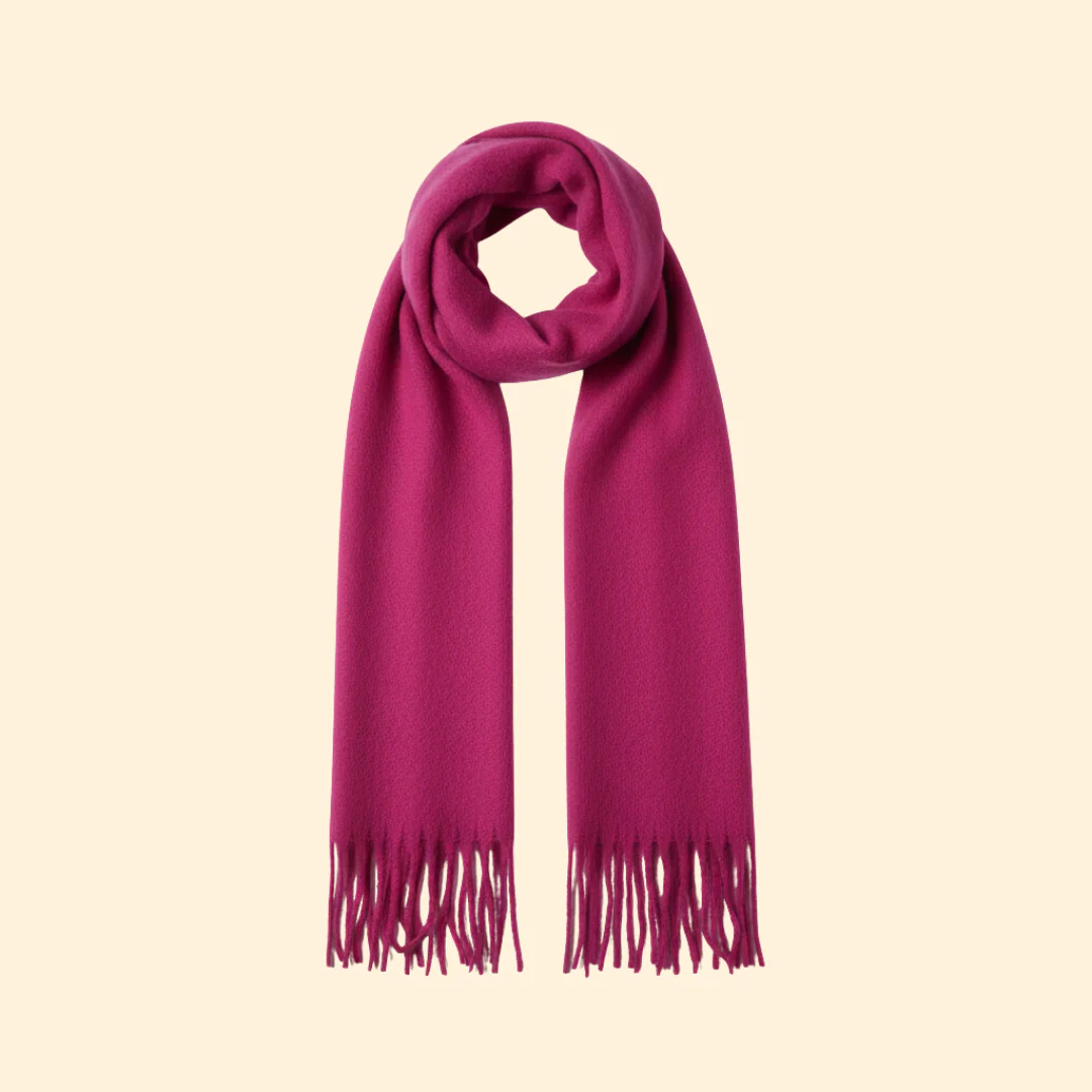 Women’s Knit Scarf with Oversized Design - Image 14