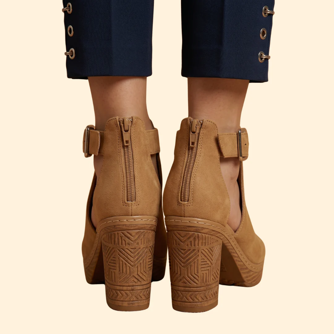Women's Lattice Block Sandals - Image 4