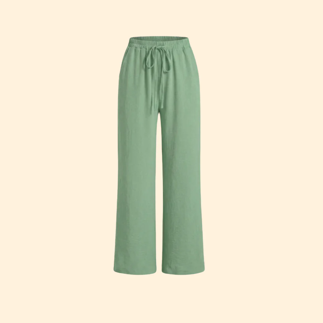 Women’s Lightweight Pants with Adjustable Waistband