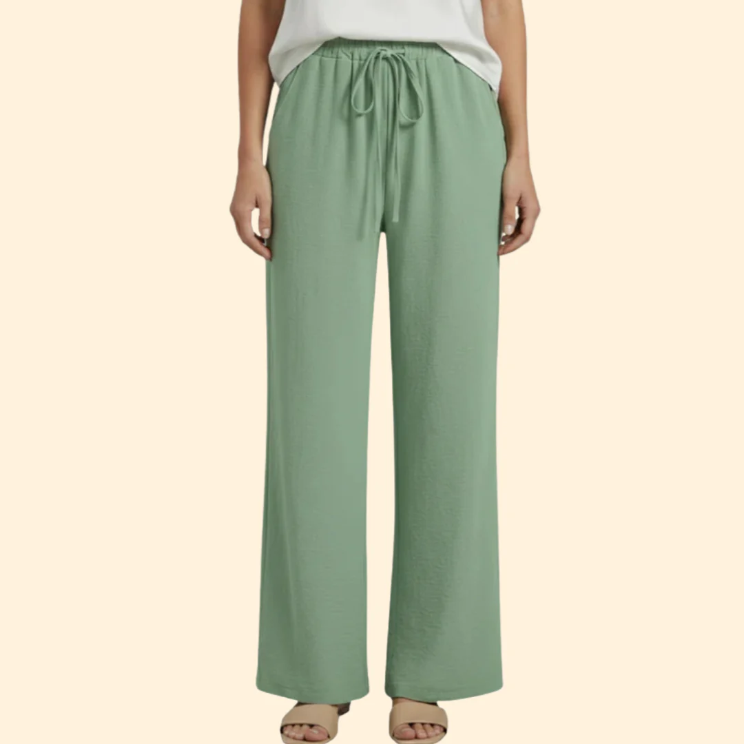 Women’s Lightweight Pants with Adjustable Waistband - Image 3