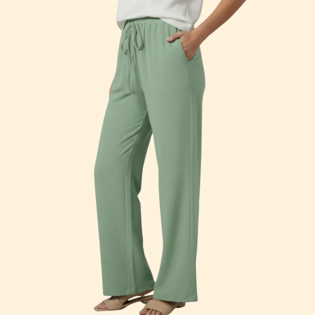 Women’s Lightweight Pants with Adjustable Waistband - Image 5