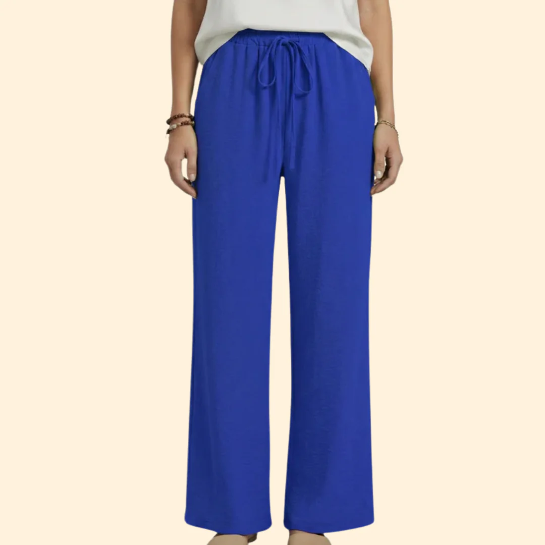 Women’s Lightweight Pants with Adjustable Waistband - Image 7