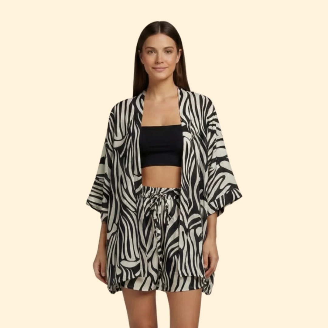 Women’s Lightweight Set with Relaxed Fit Jacket - Image 8