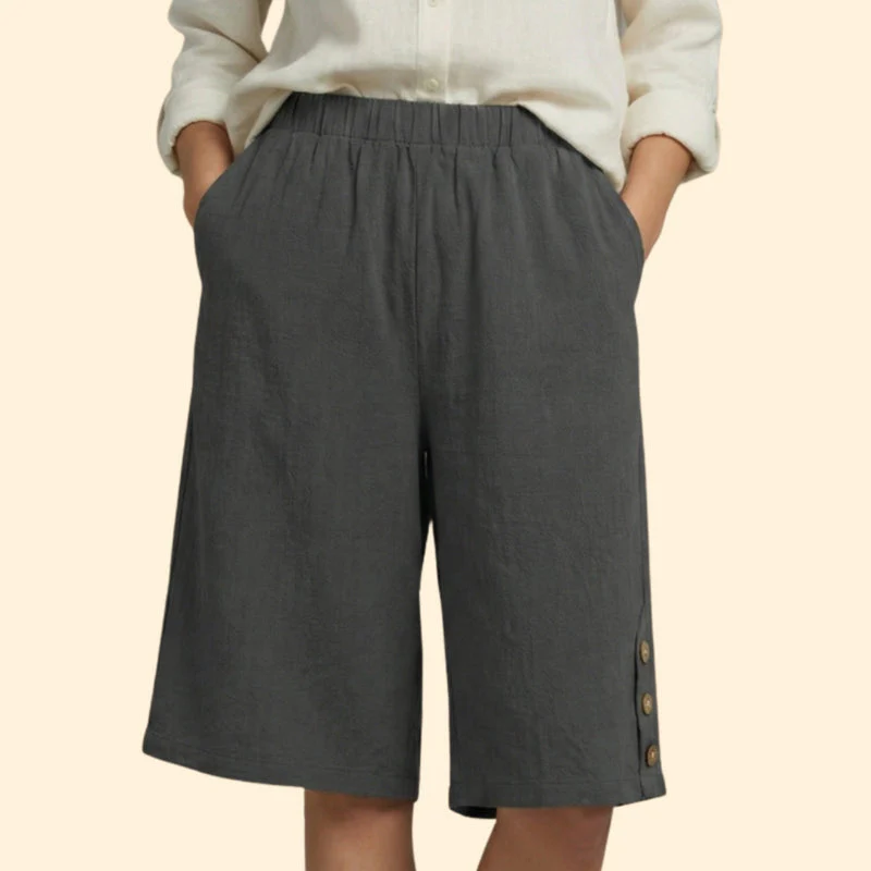 Women’s Lightweight Shorts with Elastic Waistband - Image 7