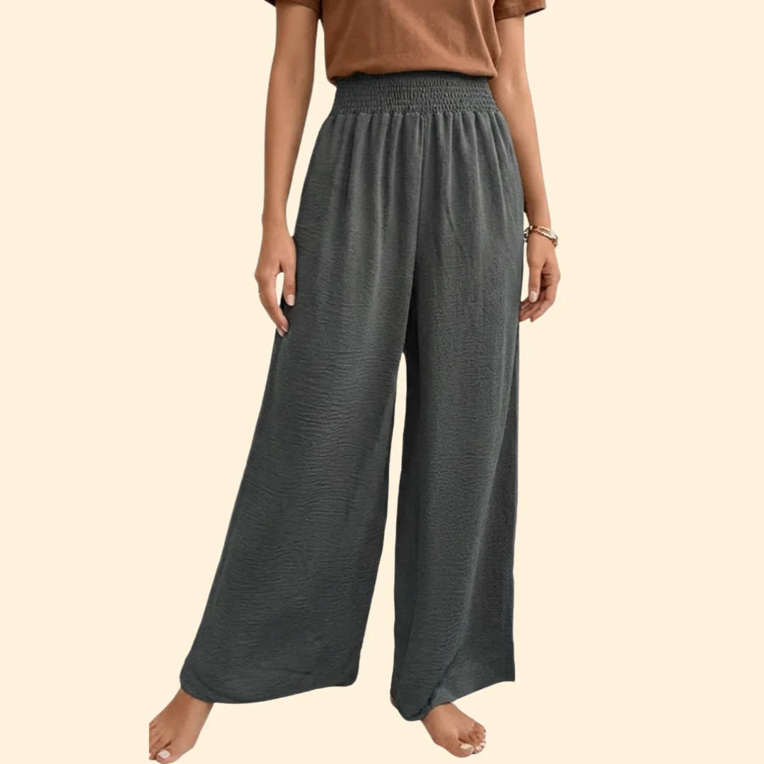 Women’s Loose-Fit Pants with Elastic Waist - Image 16