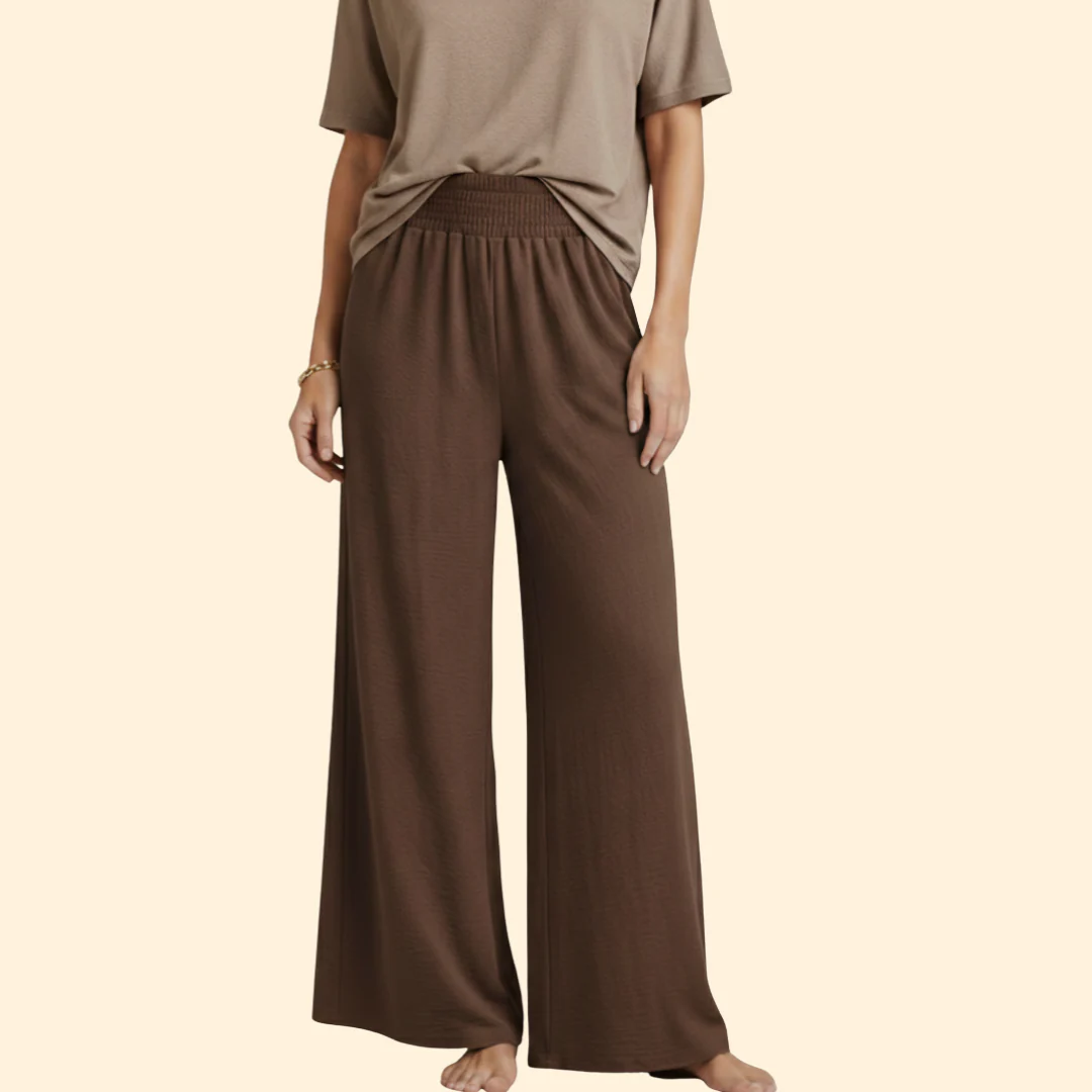 Women’s Loose-Fit Pants with Elastic Waist - Image 17
