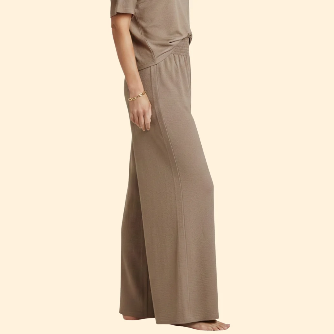 Women’s Loose-Fit Pants with Elastic Waist - Image 4
