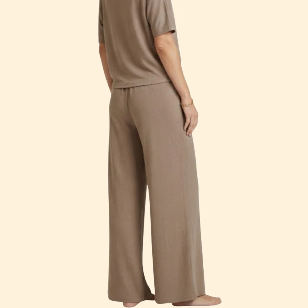 Women’s Loose-Fit Pants with Elastic Waist - Image 5
