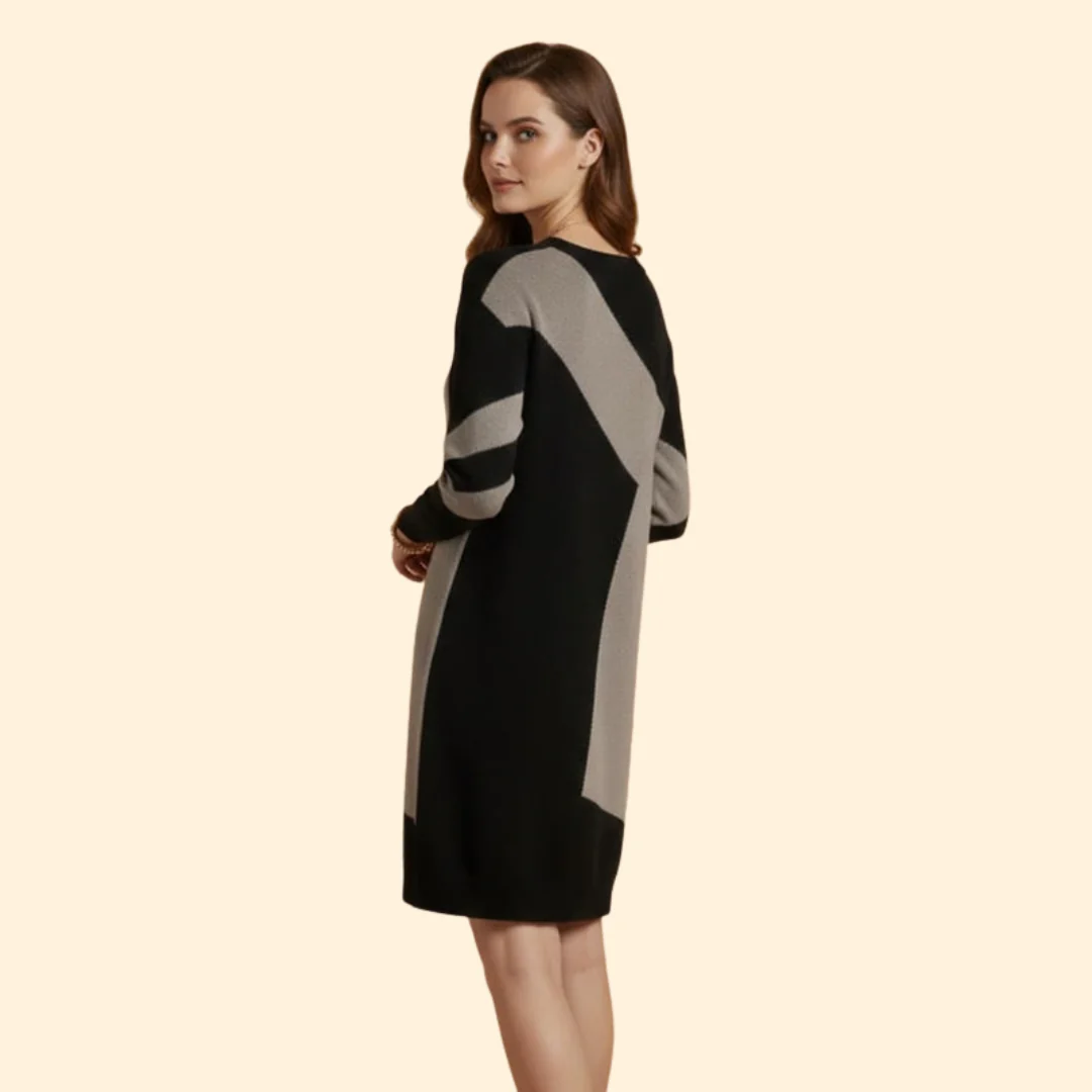 Women's Loose-Fit Short Sleeve Dress - Image 3