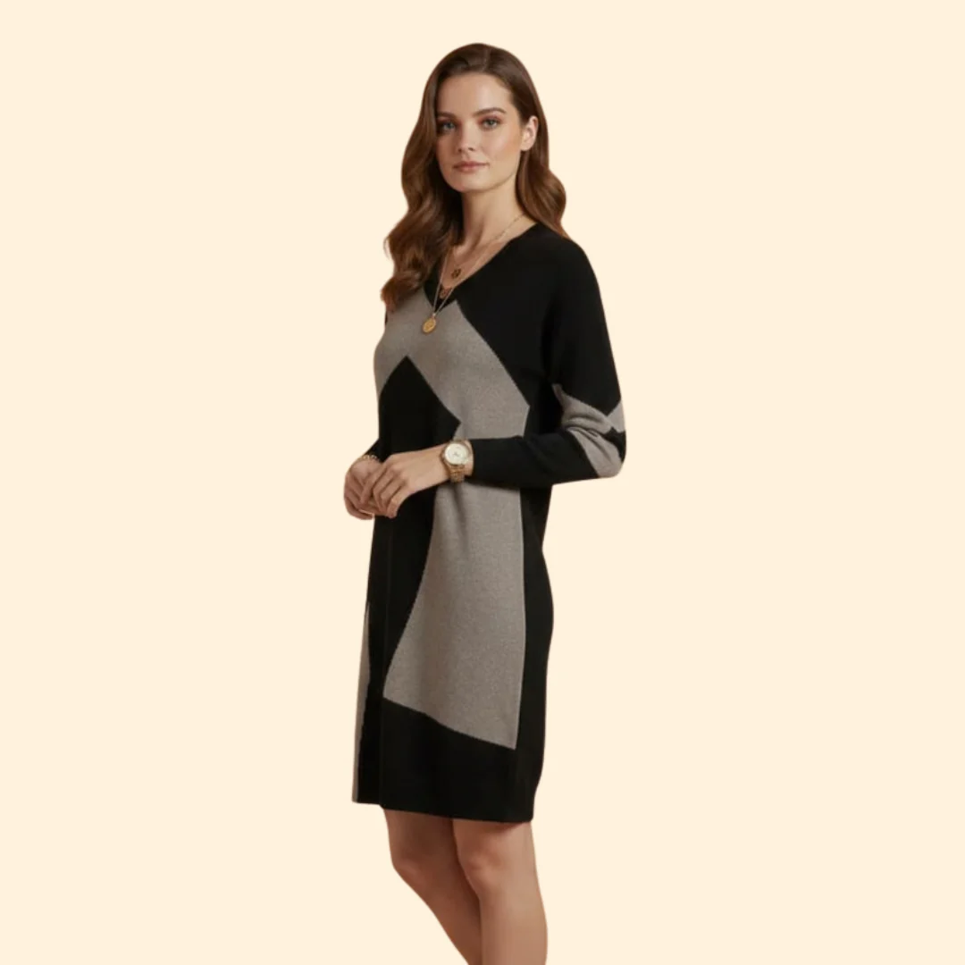 Women's Loose-Fit Short Sleeve Dress - Image 4