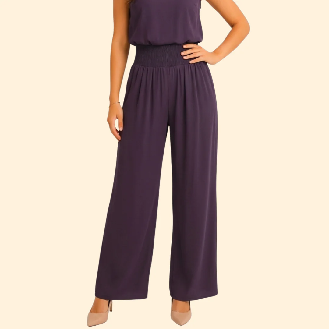 Women’s Loose Pants with High Waist - Image 11