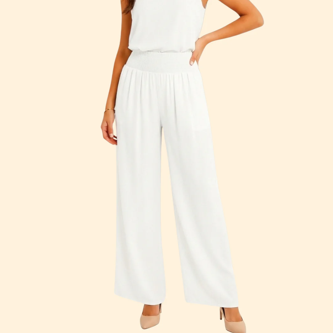 Women’s Loose Pants with High Waist - Image 12