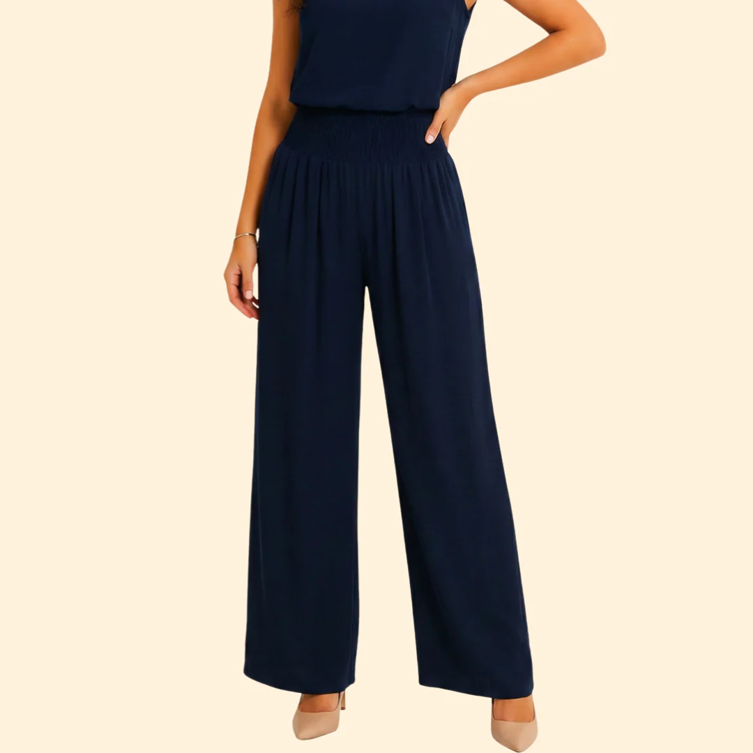 Women’s Loose Pants with High Waist - Image 14