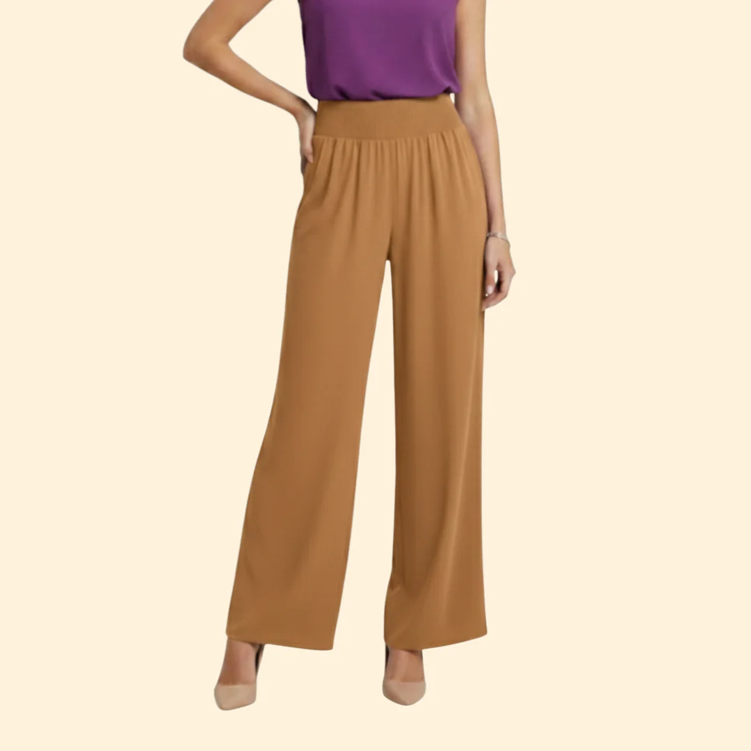 Women’s Loose Pants with High Waist - Image 16