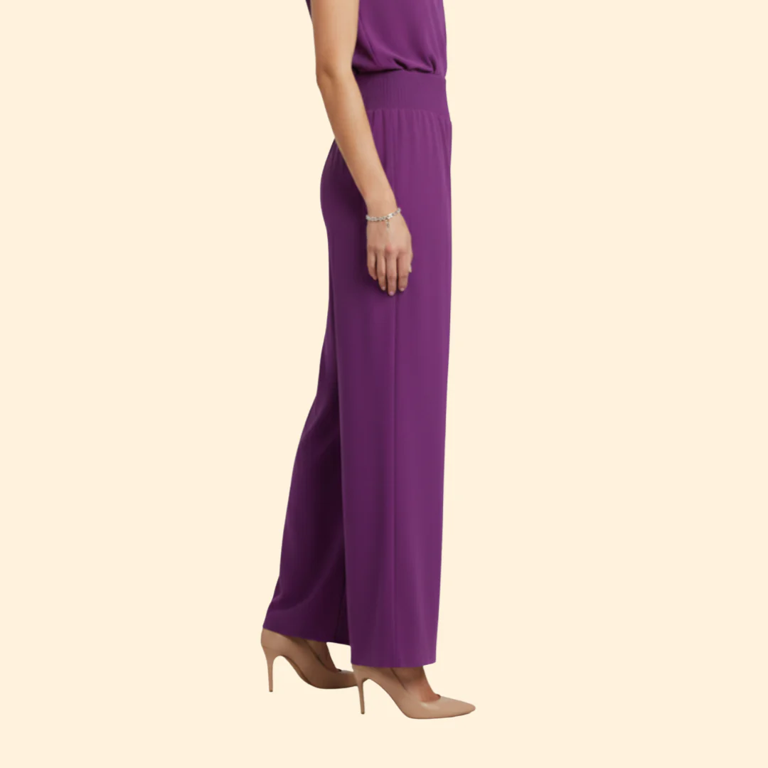 Women’s Loose Pants with High Waist - Image 4