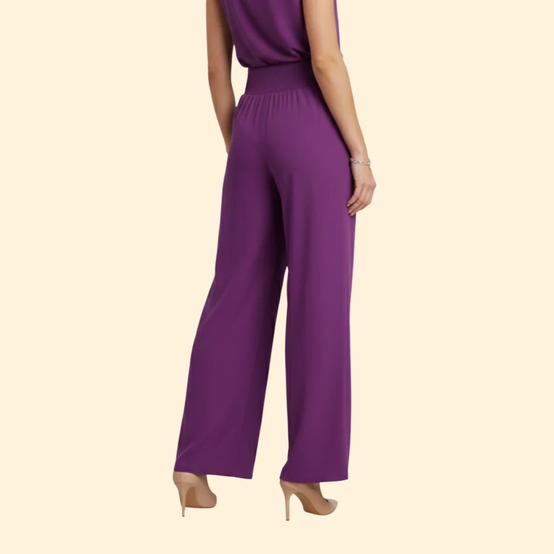 Women’s Loose Pants with High Waist - Image 5
