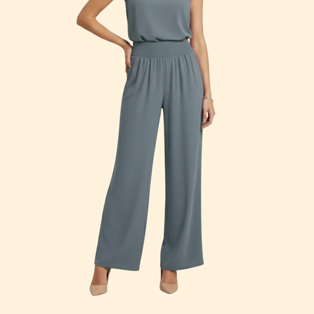 Women’s Loose Pants with High Waist - Image 6