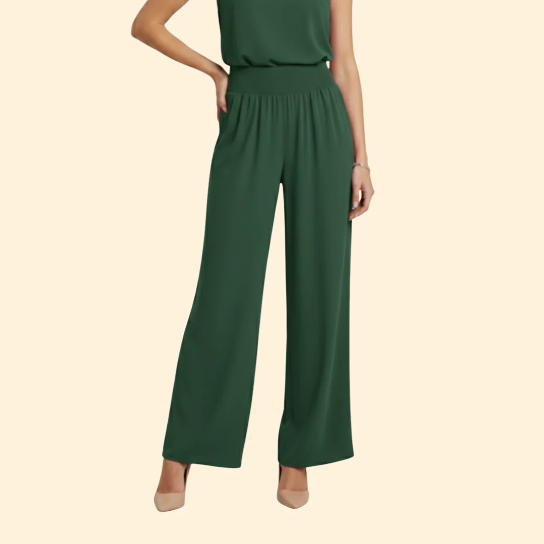 Women’s Loose Pants with High Waist - Image 8