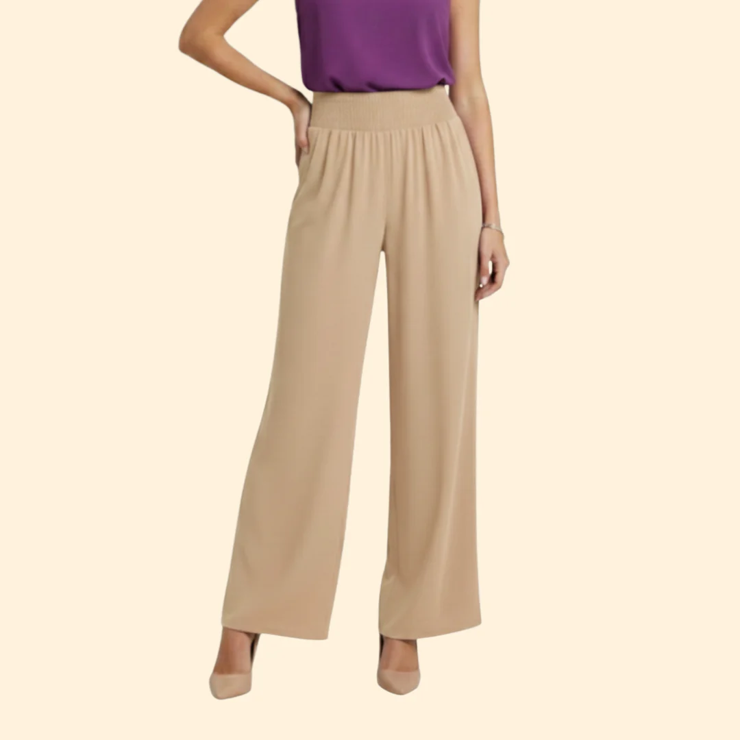 Women’s Loose Pants with High Waist - Image 9