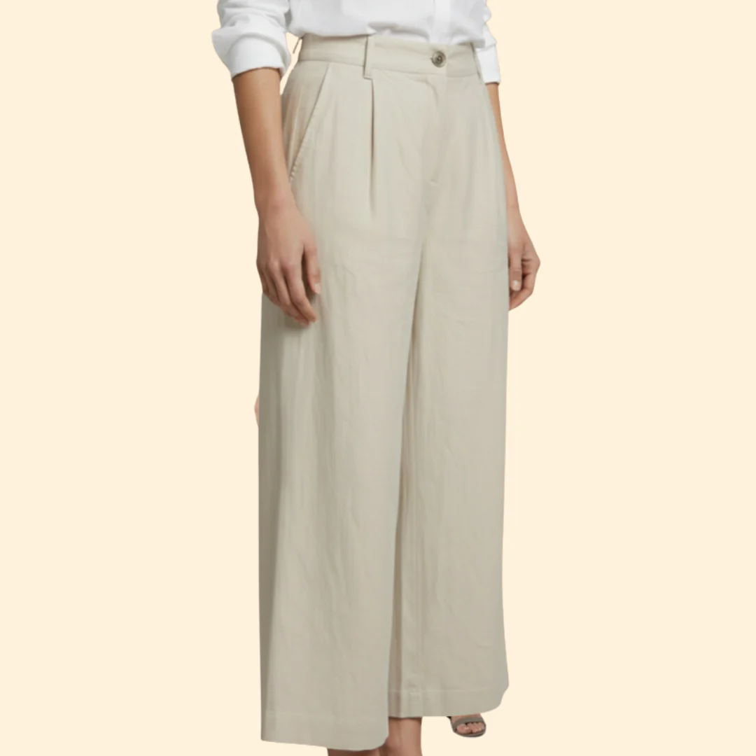 Women’s Loose Trousers with High Waist Design - Image 5