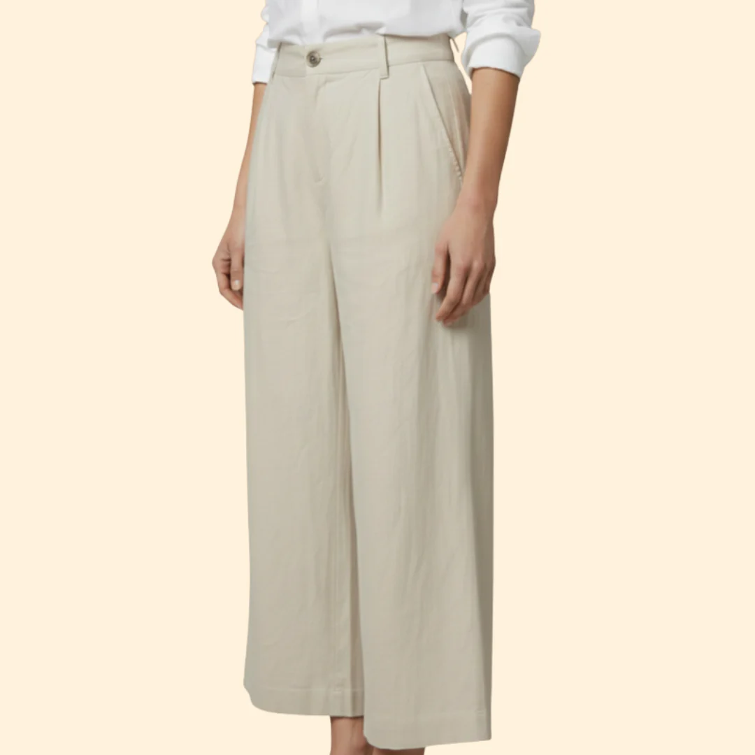 Women’s Loose Trousers with High Waist Design - Image 6