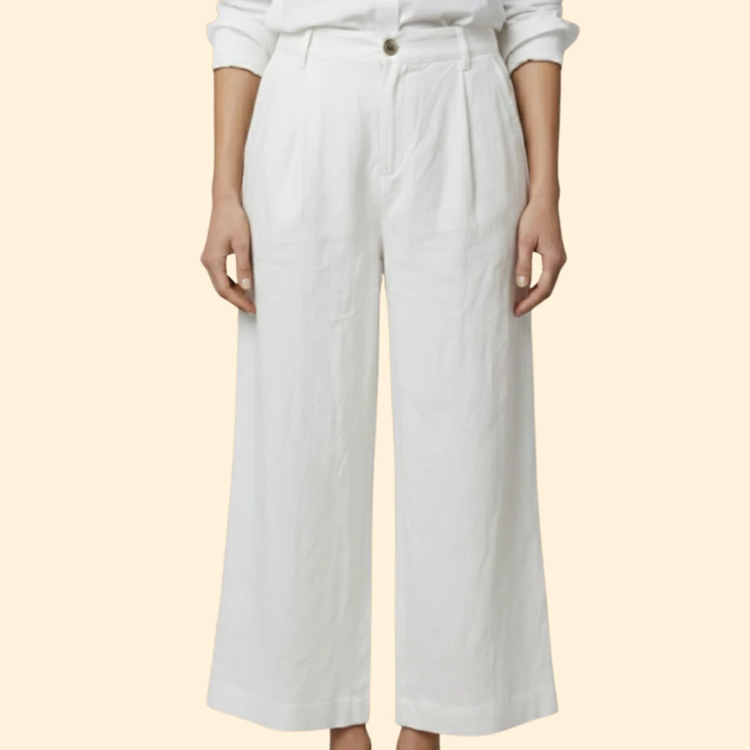Women’s Loose Trousers with High Waist Design - Image 8