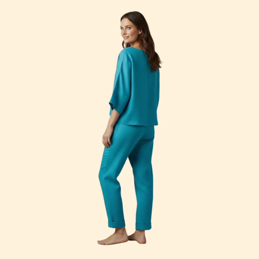 Women’s Lounge Set with Relaxed Fit Top - Image 5