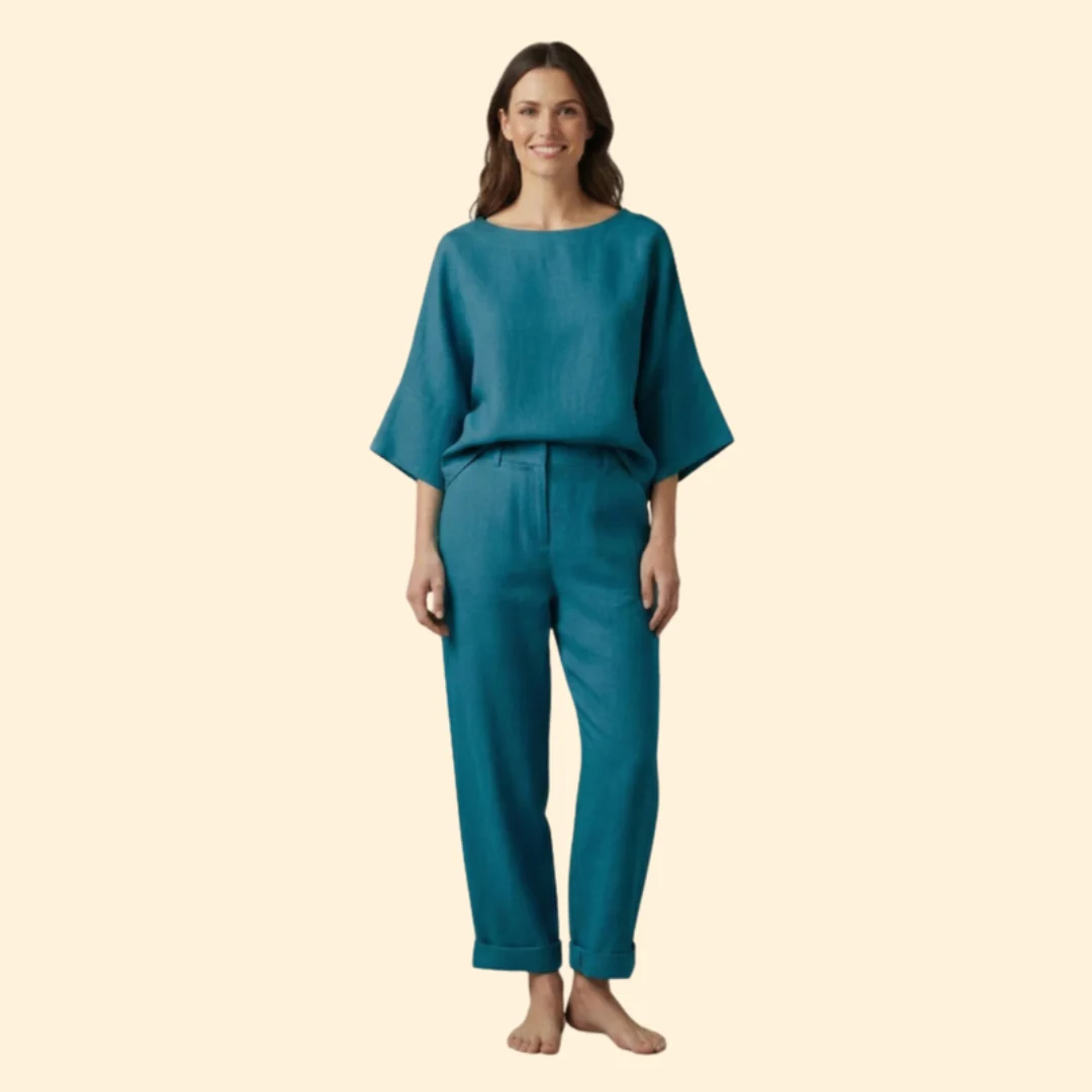 Women’s Lounge Set with Relaxed Fit Top - Image 6