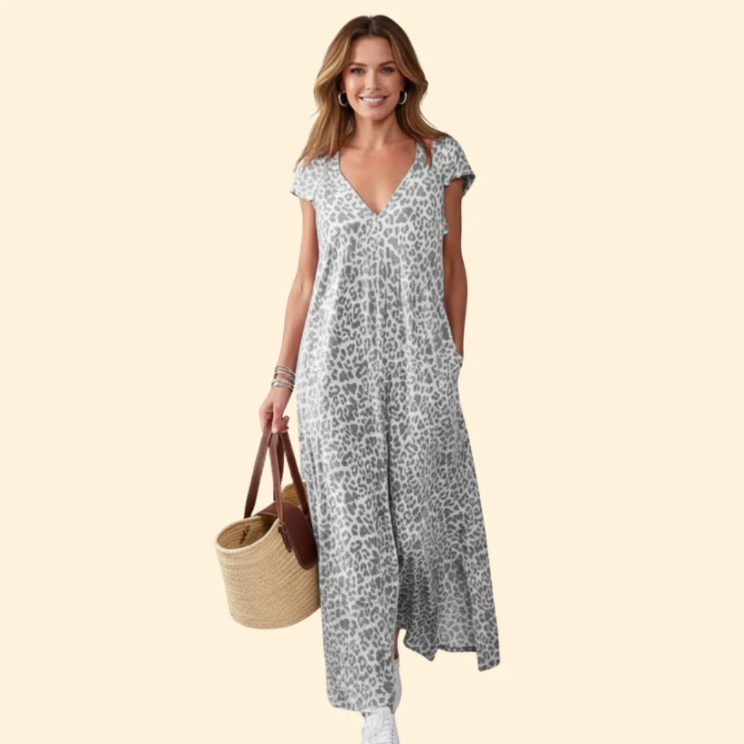 Women’s Maxi Dress with Flowy Silhouette - Image 10