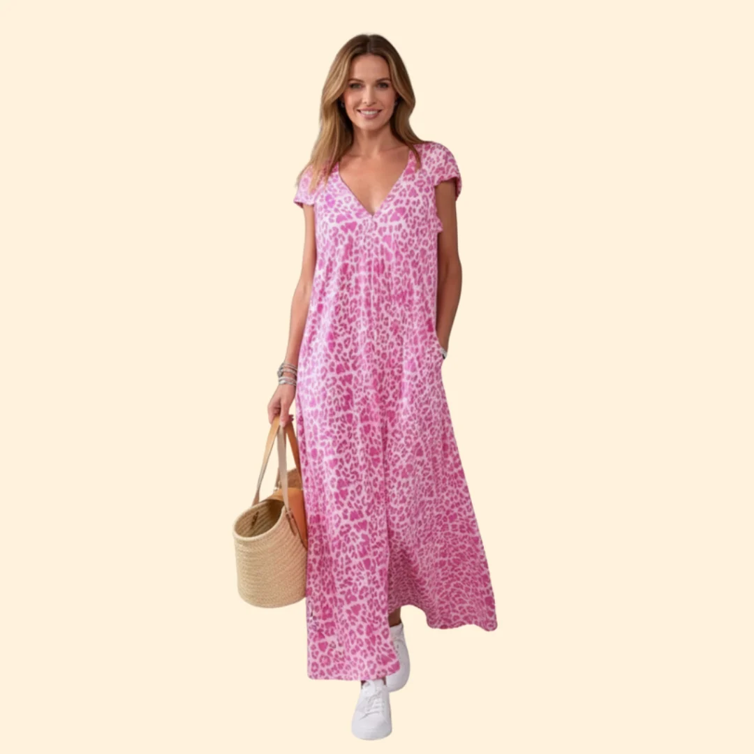 Women’s Maxi Dress with Flowy Silhouette - Image 6