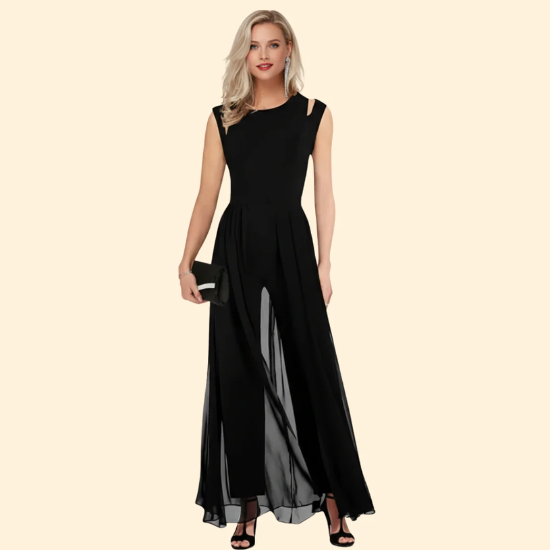 Women’s Maxi Dress with Keyhole Detail - Image 2