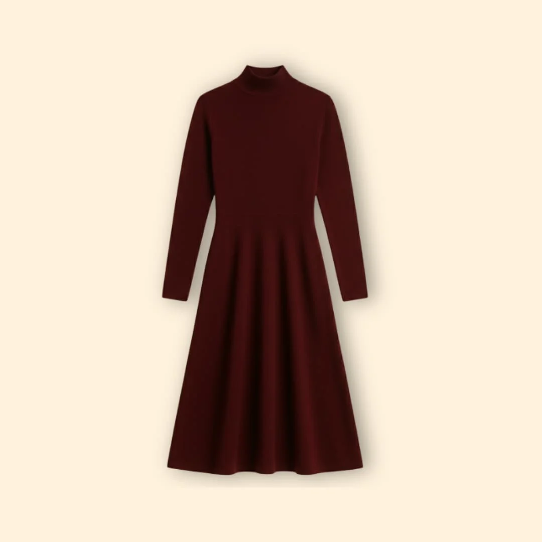 Women’s Wedding Guest Dress with Long Sleeves