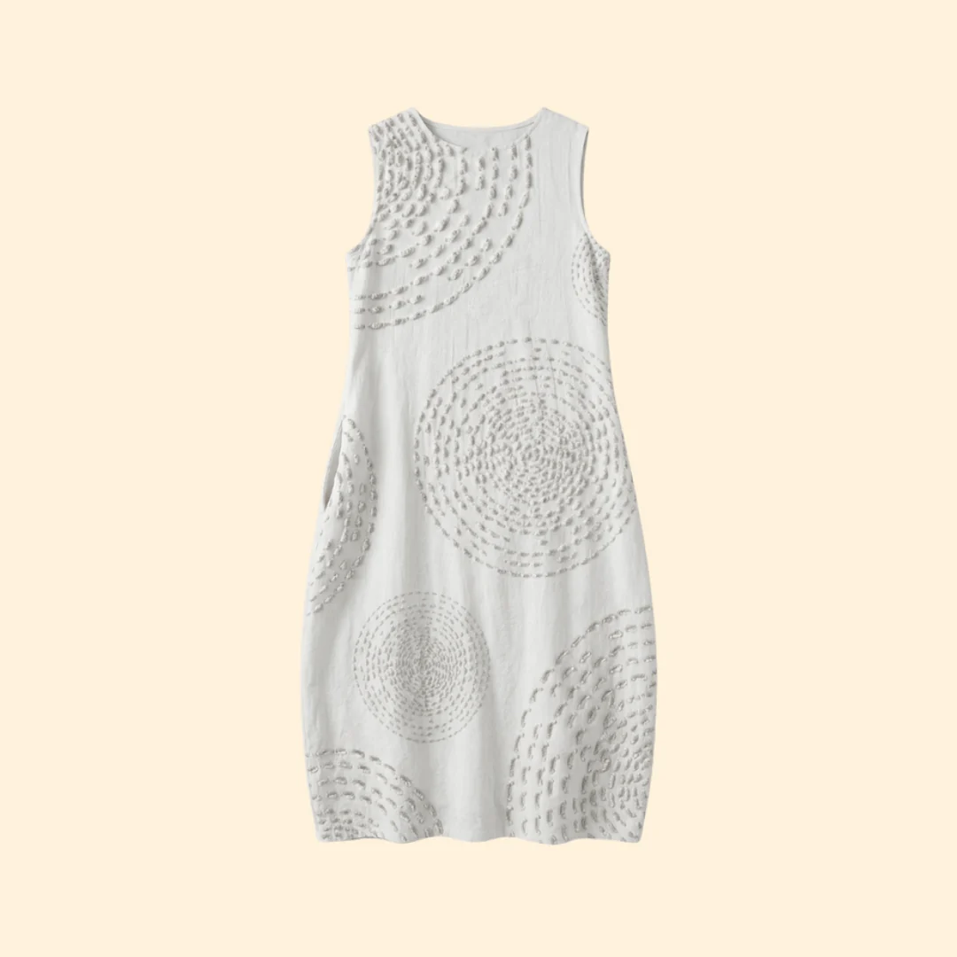 Women’s Midi Dress with Pattern
