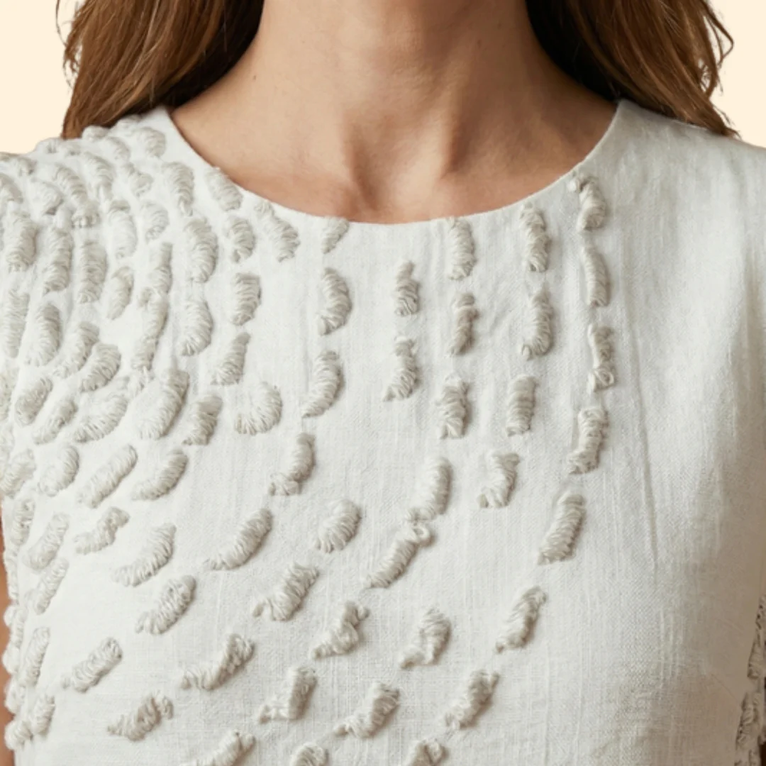 Women’s Midi Dress with Pattern - Image 5