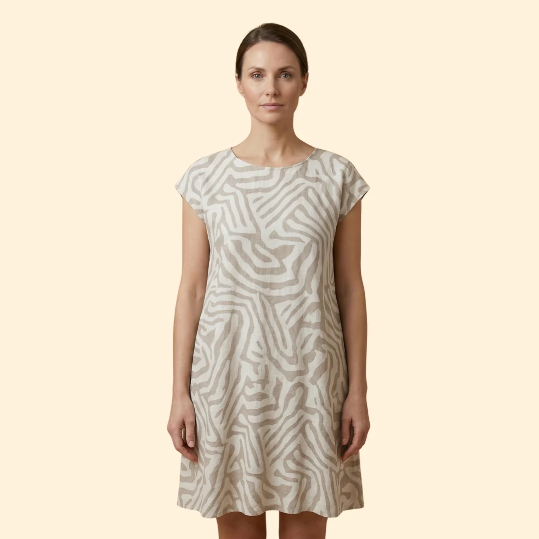 Women’s Midi Dress with Side Pockets - Image 7