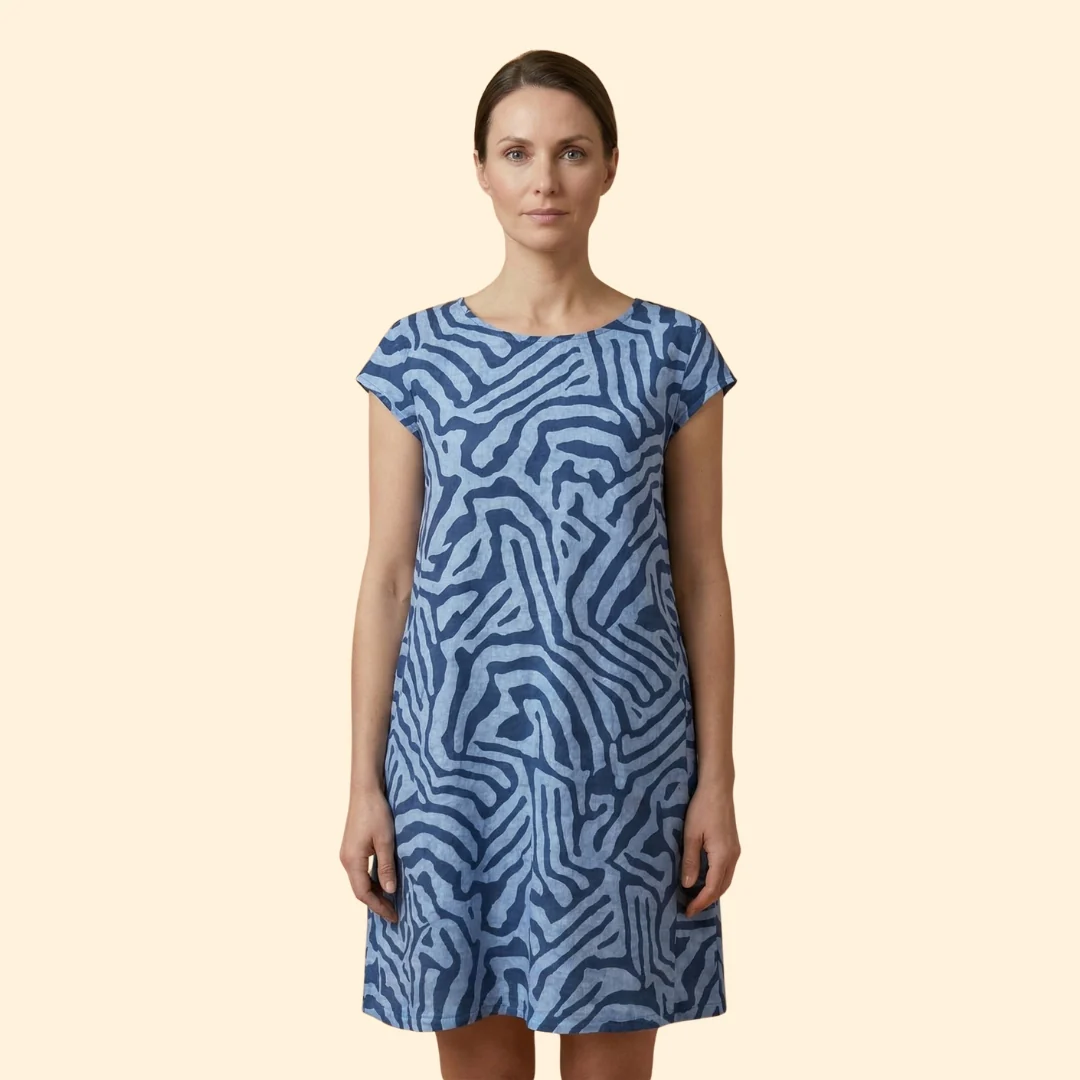 Women’s Midi Dress with Side Pockets - Image 8