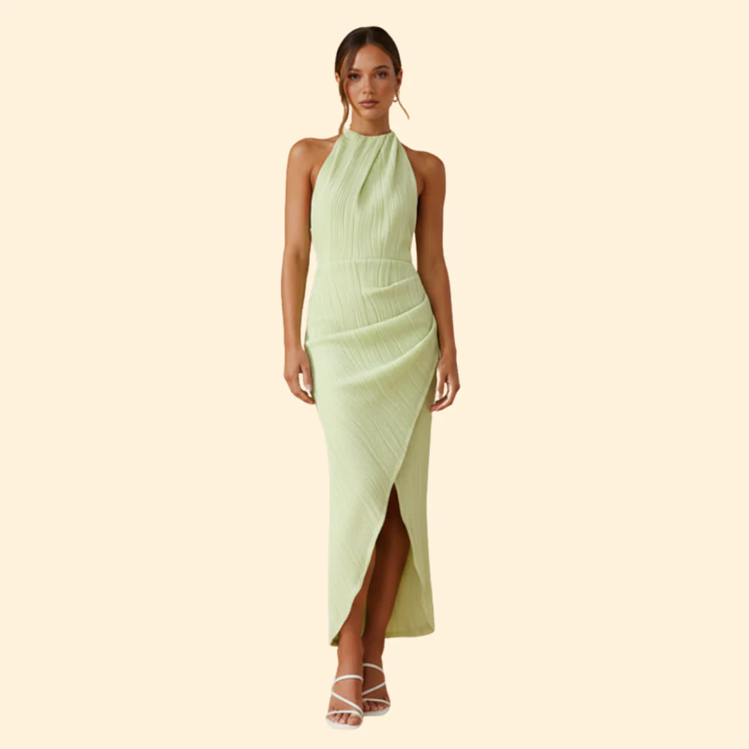 Women's Modern Backless Party Dress - Image 2
