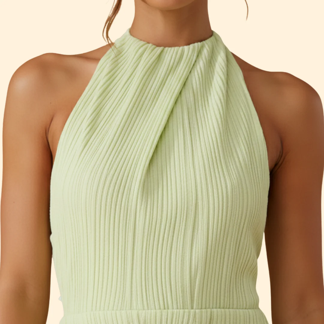 Women's Modern Backless Party Dress - Image 6