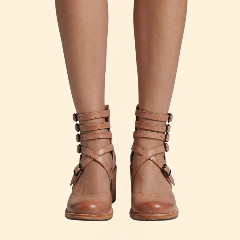 Women's Modern Sandal with Straps - Image 10